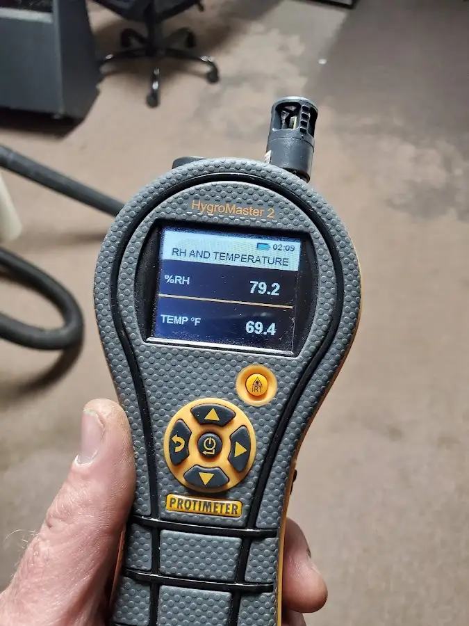 Moisture meter humidity assessment for Mold Remediation & Removal in Mentone